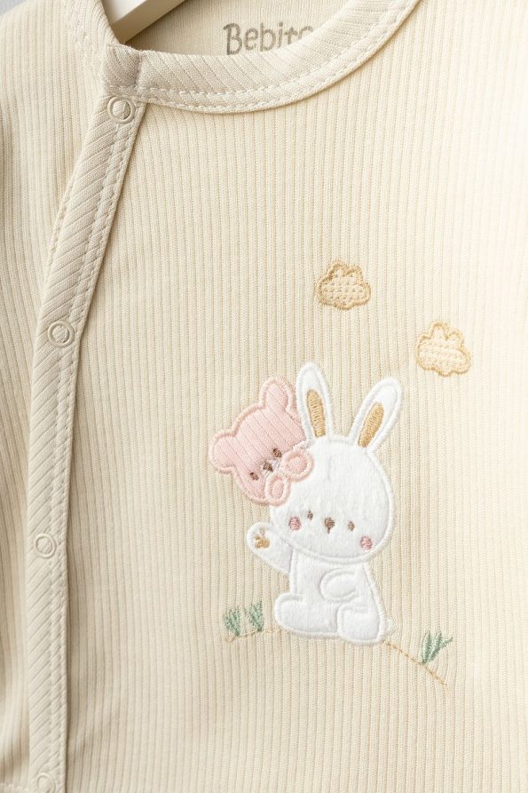 Bebitof Bear and Bunny Patterned 10-Piece Hospital Exit Set