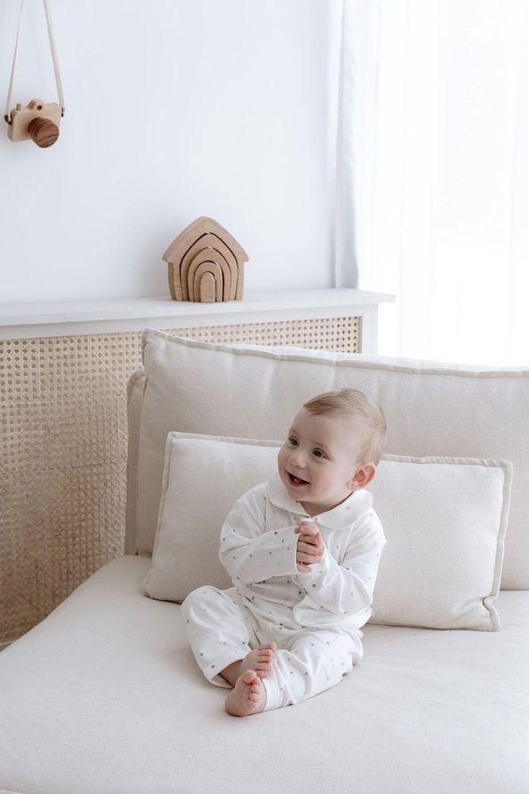 TBA Collection Pajama Set | Green Dots