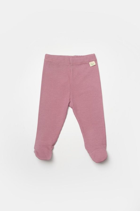 BabyCosy Organic Wear 2-Piece Footed Pants