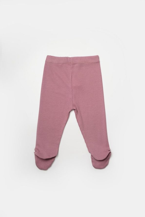 BabyCosy Organic Wear 2-Piece Footed Pants