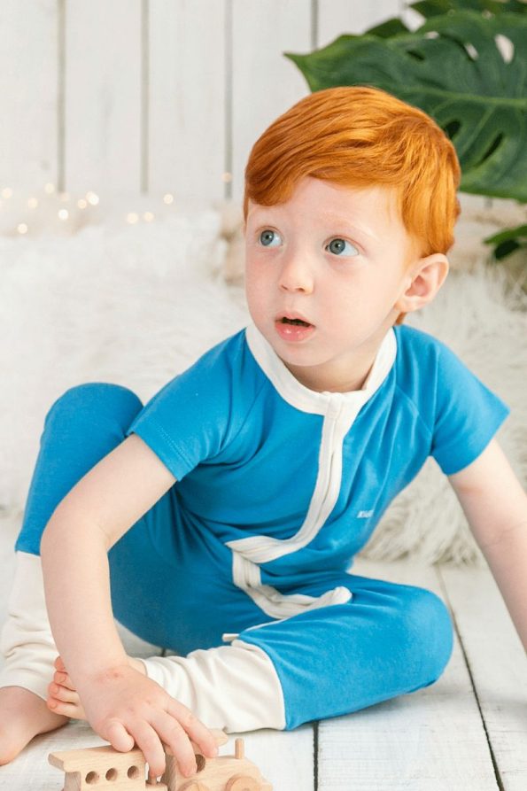 KidZee 0.5 Tog Ocean Footed Sleepsuit