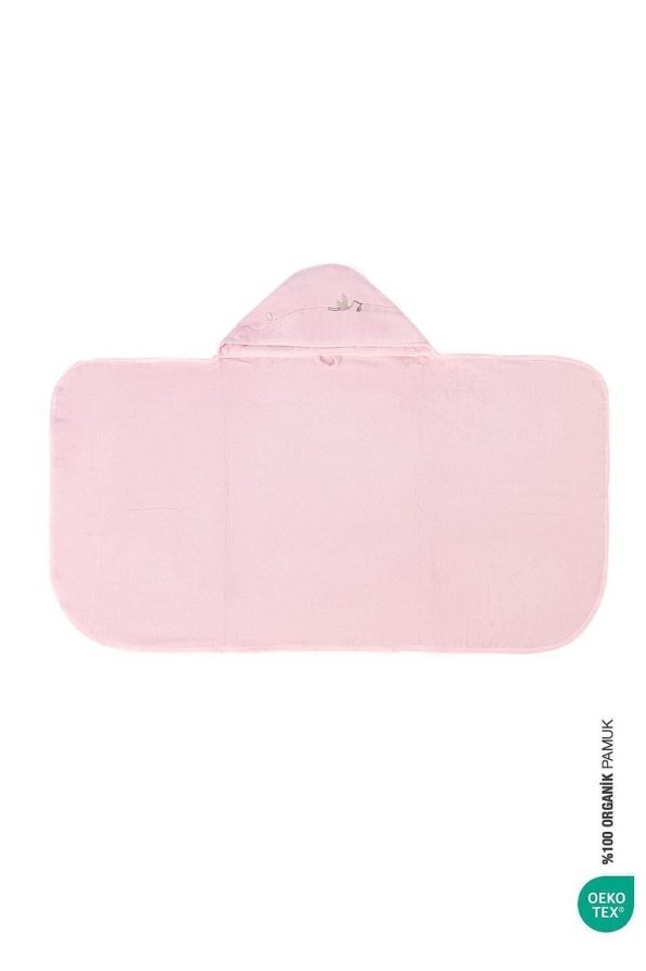 Irya Baby Marine Large Baby Towel Pink 80x135