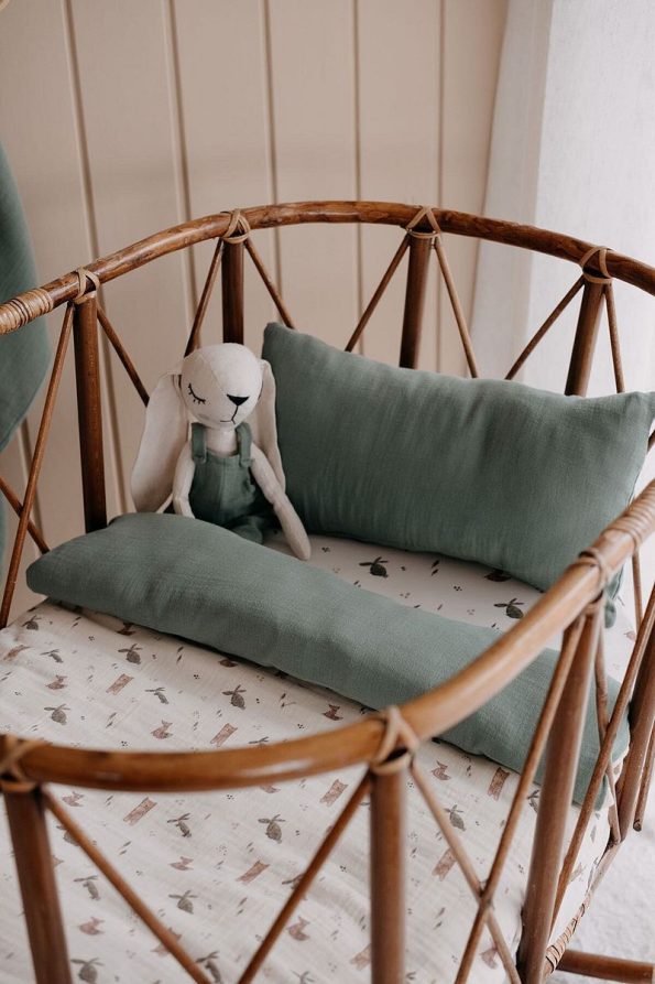 TBA COLLECTION Muslin Crib Bedding Set | Woodland