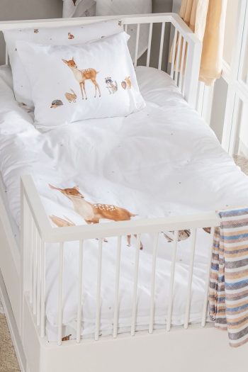 Casadora Baby Forest Amigos 100% Cotton Satin Baby Bedding Set