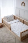 NOU Colorful Laleli Organic Montessori Duvet Cover Set (100x200) - Spring Tulip