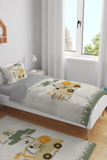 Evpanya Safari Adventure Patterned Single Baby Children's Bedding Set