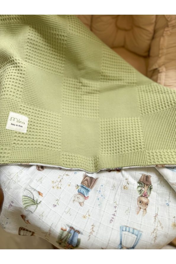 MILNA BABY&KIDS Muslin Baby Blanket Double-Sided 100x100cm