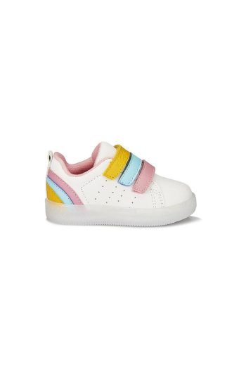 Vicco Sun Light-Up Sports Shoes White/Pink