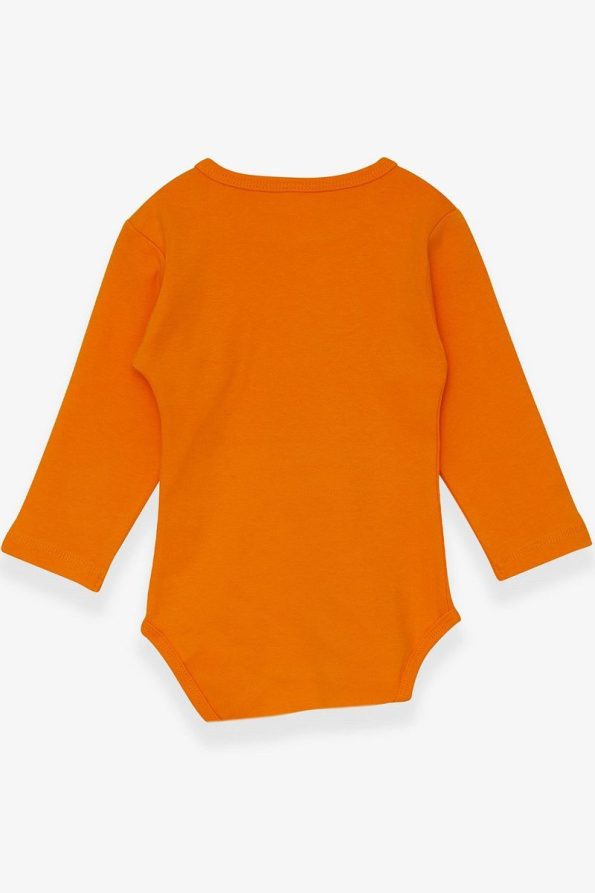 Breeze Baby Boys' Bear Print Snap Bodysuit 9 Months - 3 Years, Orange