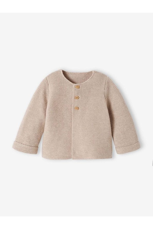 Battani.Co Baby & Kids Basic Knit Cardigan with Button Details