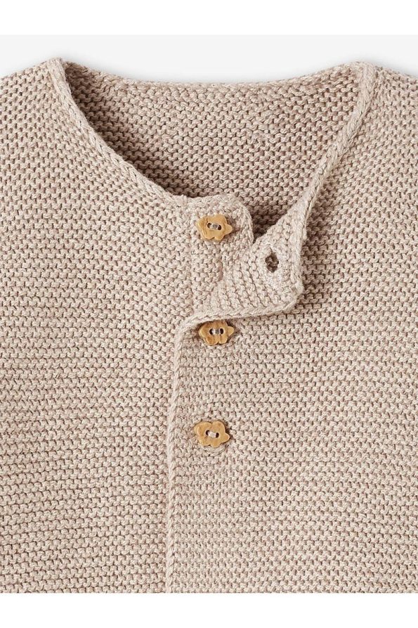 Battani.Co Baby & Kids Basic Knit Cardigan with Button Details