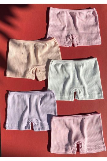 VicTroy Girls' Cotton Stretch Tank Top and Panty Set