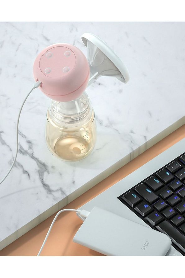 YOUHA Wireless Electric Breast Pump (Single) - Rechargeable, Hands-Free Breast Pump