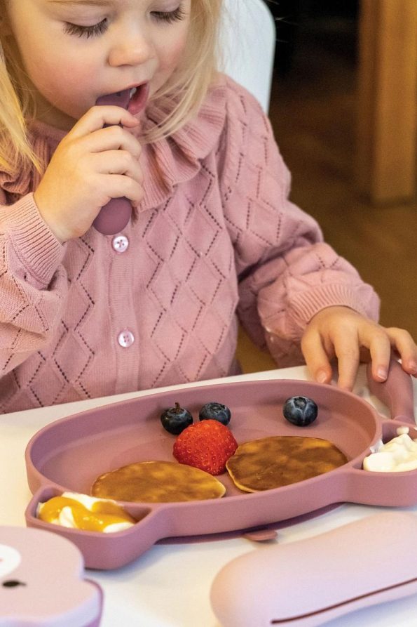 TUM TUM Silicone Feeding Set Betsy Bear (5 Pieces)