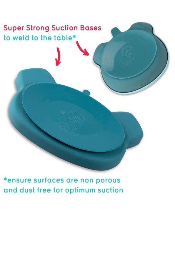 TUM TUM Silicone Feeding Set Boris Bear (5 Pieces)