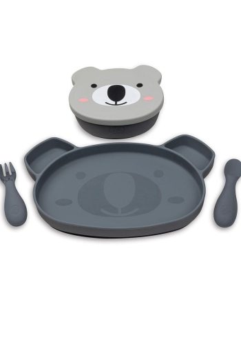 TUM TUM Silicone Feeding Set Kev Koala (5 Pieces)
