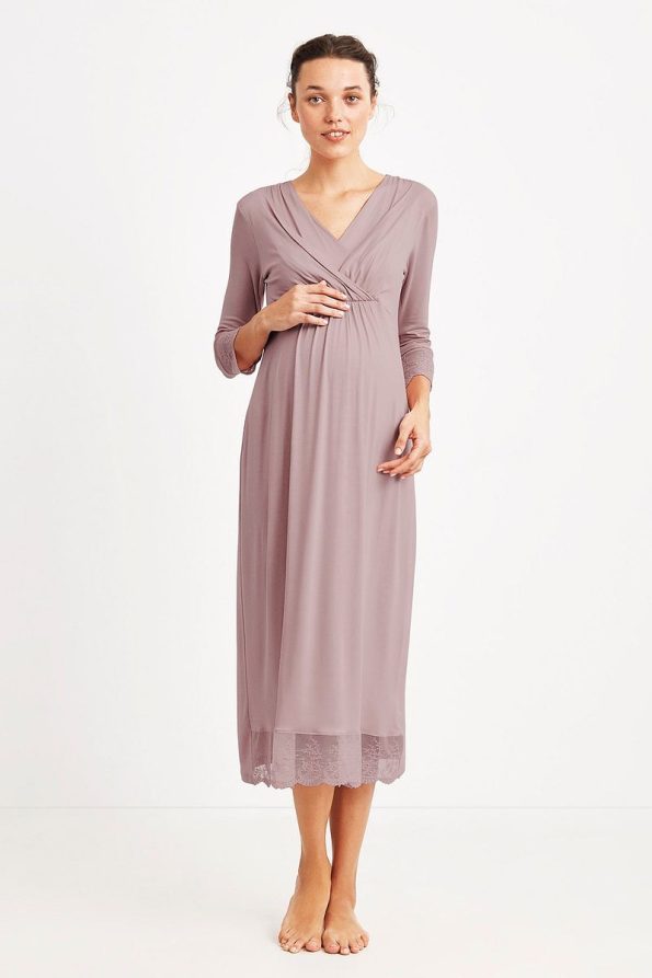 Catherines Maternity Dress - Powder Pink