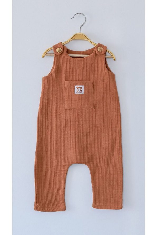 Las Vivas Kids Muslin Jumpsuit for Winter and Spring