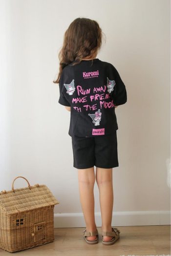 JELIBOOM KIDS KUROMI SHORT SET