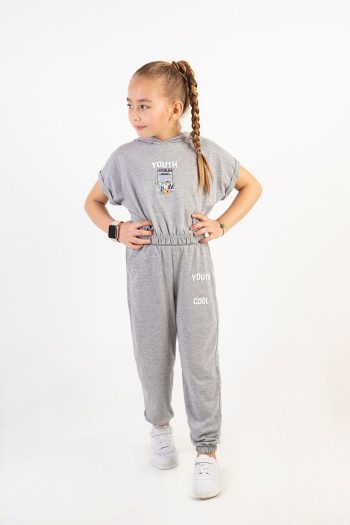 HARIKA KIDS Girls' Hoodie Two-Piece Set