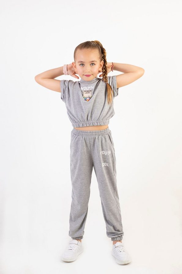 HARIKA KIDS Girls' Hoodie Two-Piece Set