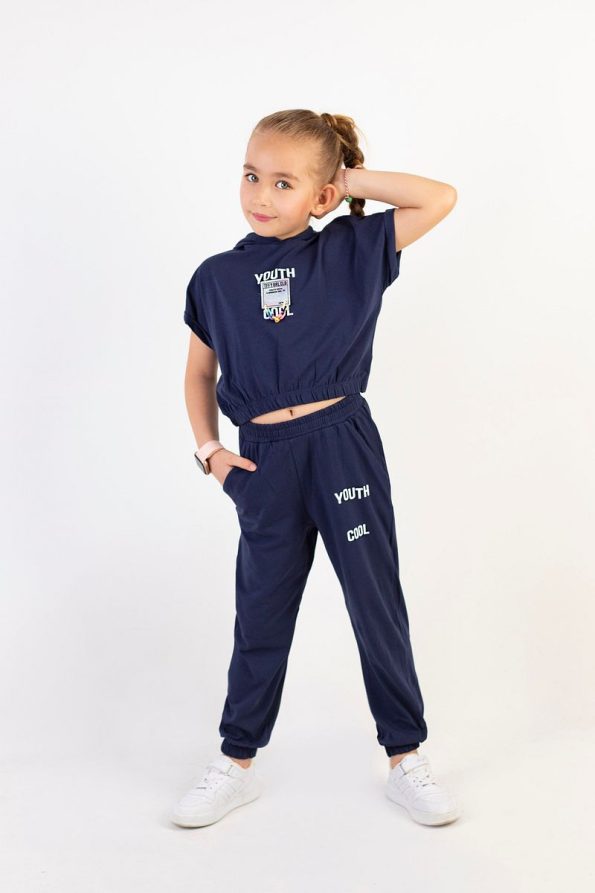 HARIKA KIDS Girls' Hoodie Set
