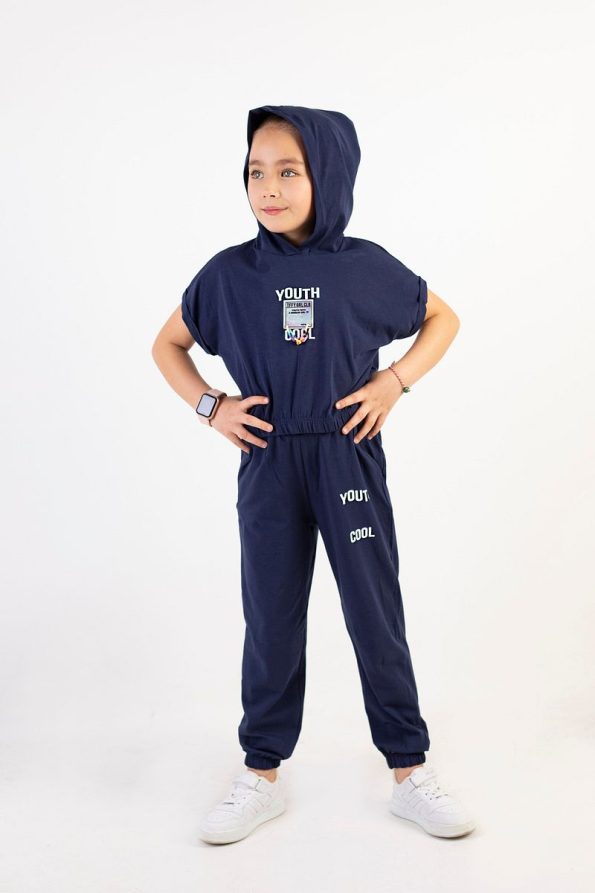 HARIKA KIDS Girls' Hoodie Set
