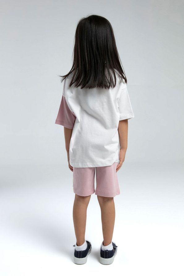 U.S. Polo Assn. Girls' Pink Short Pajama Set