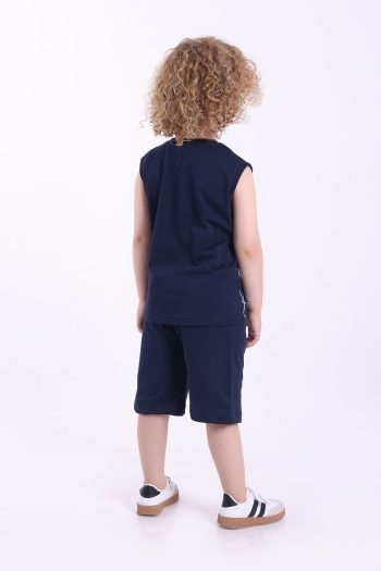 Mixima Spider-Man Printed Sleeveless Summer Set for Boys Aged 3-6