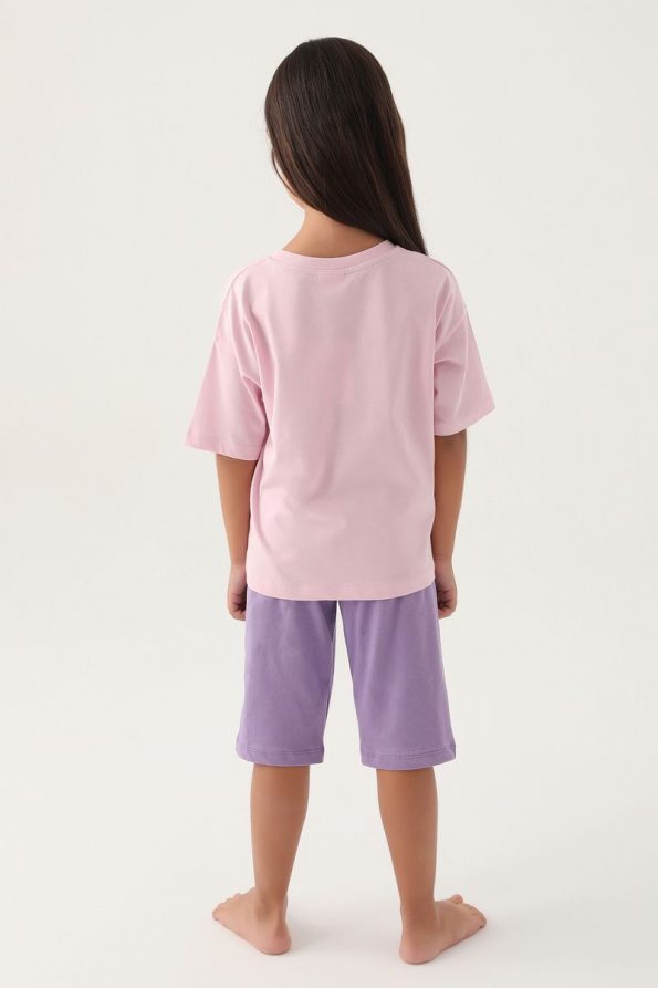 U.S. Polo Assn. Girls' Dusty Pink Pajama Set