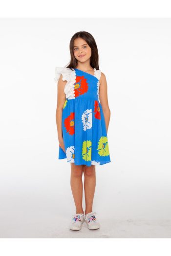 SheShe One Shoulder Girl's Dress
