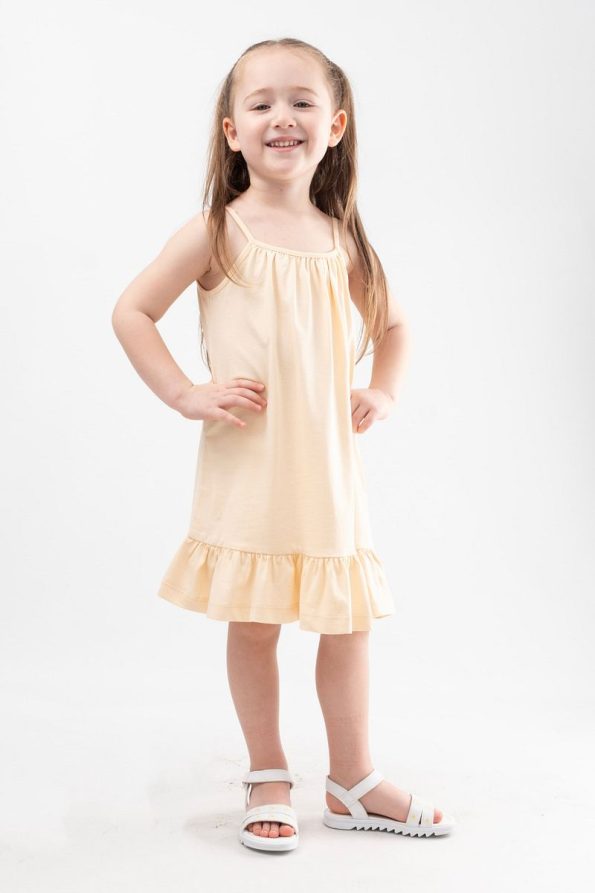 Vauva Strap Dress for Girls 100% Cotton