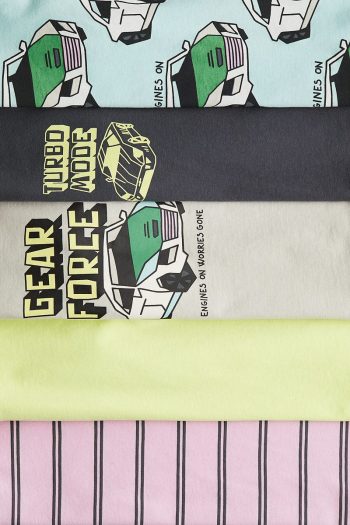 H&M Set of 5 Jersey T-Shirts