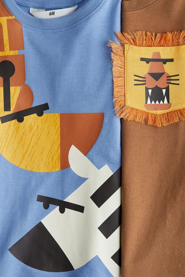 H&M Interactive Detail T-Shirt Set