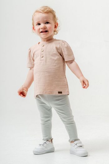 Trendy Baby Cotton Legging Set