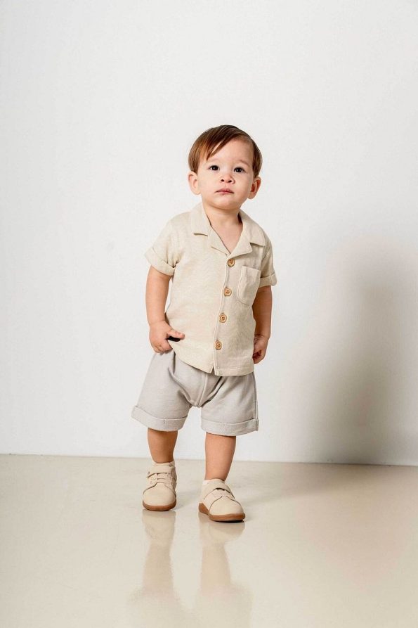 Stylish Boys' Cotton Two-Piece Set