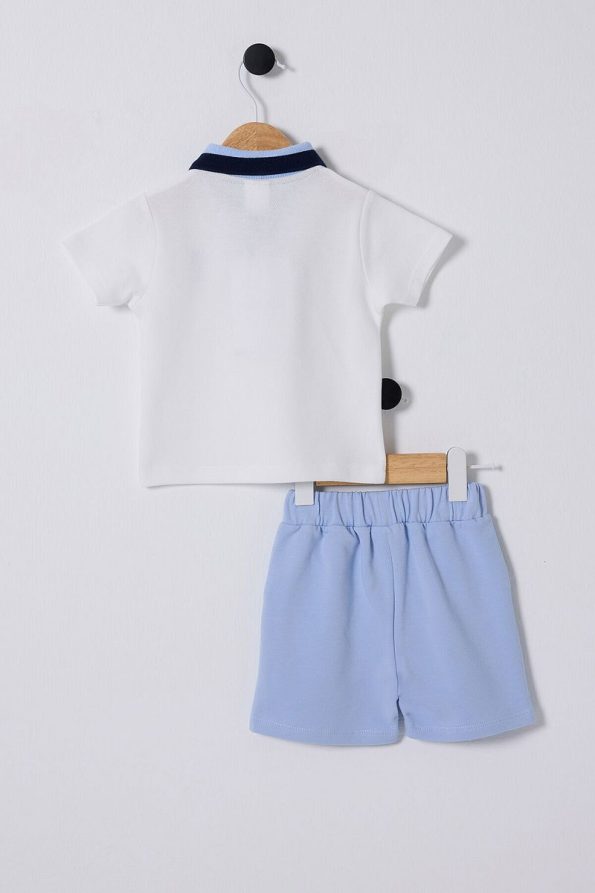 U.S. Polo Assn. Baby Boys' Blue Outfit