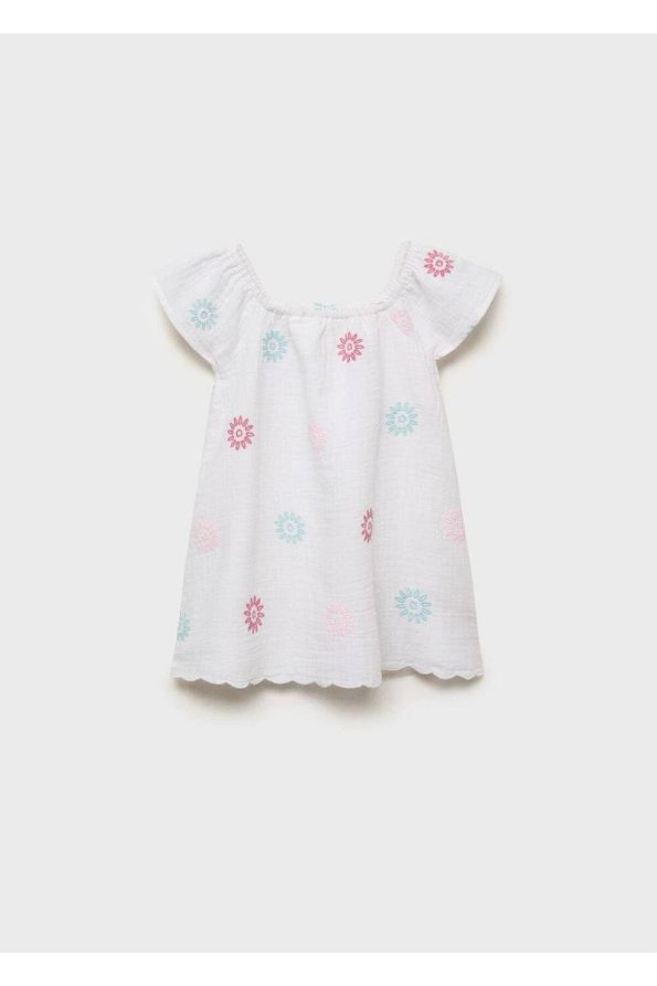 MANGO Baby Embroidered Dress