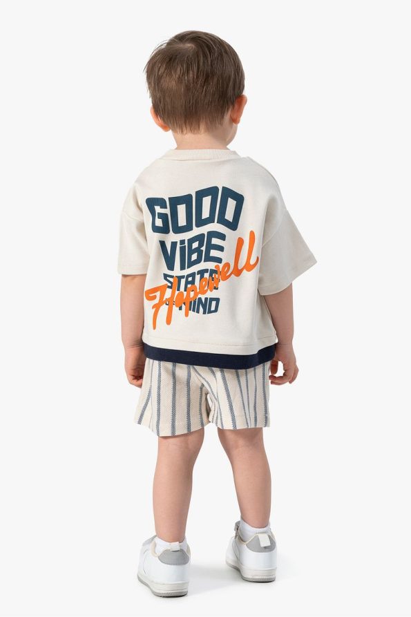Jikko Baby Striped Shorts Set for Kids