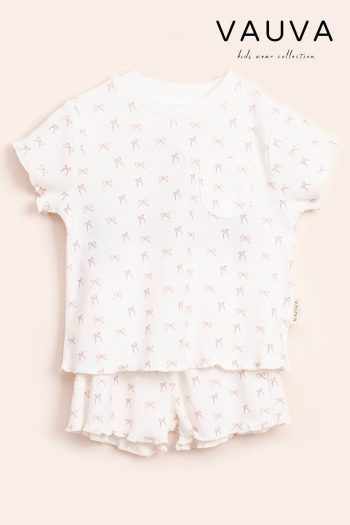 Pocketed Outfit for Girls T-Shirt and Shorts Set