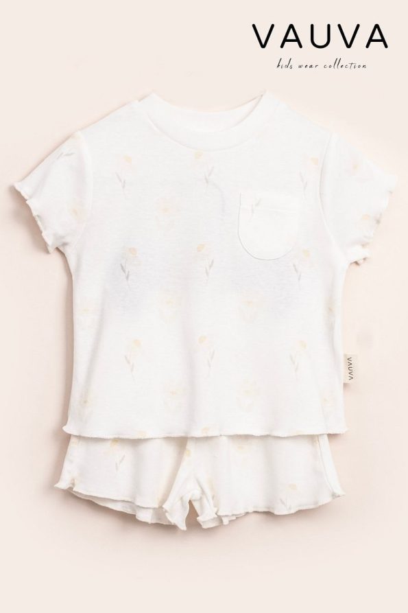 Pocket Set Girls' T-Shirt and Shorts Outfit