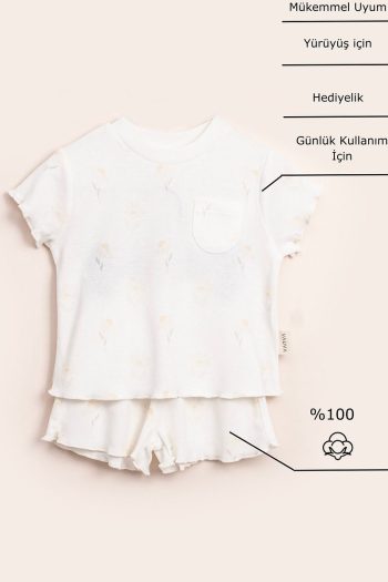 Pocket Set Girls' T-Shirt and Shorts Outfit