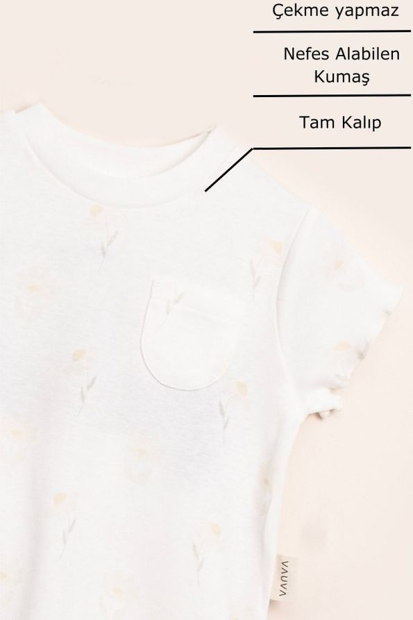 Pocket Set Girls' T-Shirt and Shorts Outfit