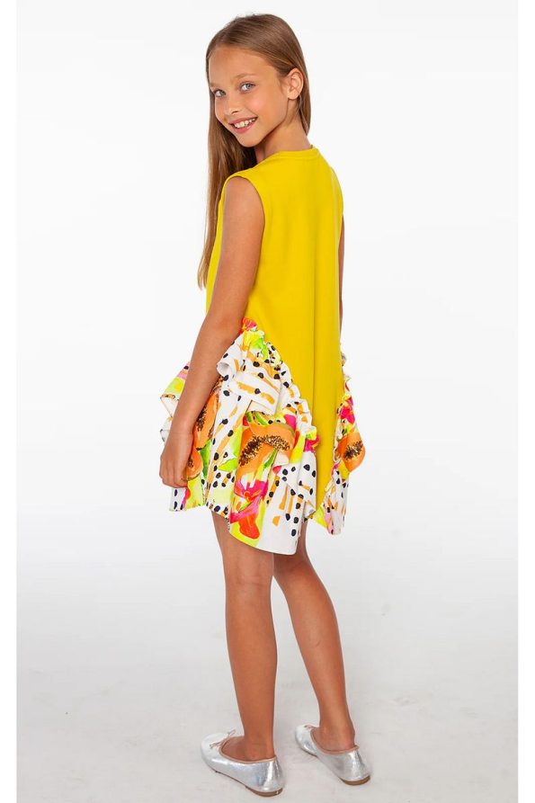 SheShe Yellow Papaya Dress