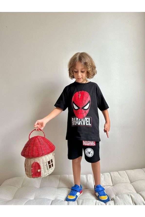 Yigit Boutique Printed Short Set for Boys