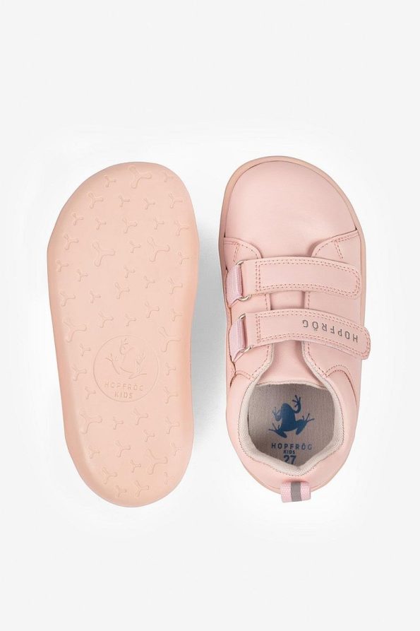 HOPFRÖG Smart Walker Junior Pink Light Barefoot Kids Shoes