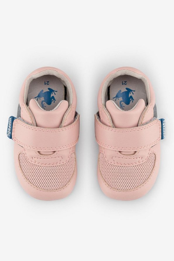 HOPFRÖG Smart Walker First Prime Airy Pink Barefoot Baby Shoes