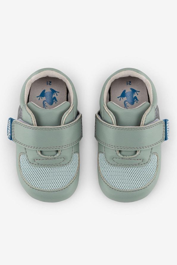 HOPFRÖG Smart Walker First Prime Airy Green Barefoot Baby Shoes