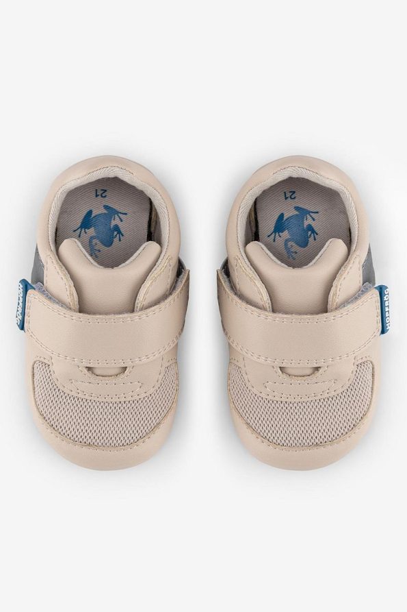 HOPFRÖG Smart Walker First Prime Beige Barefoot Baby Shoes