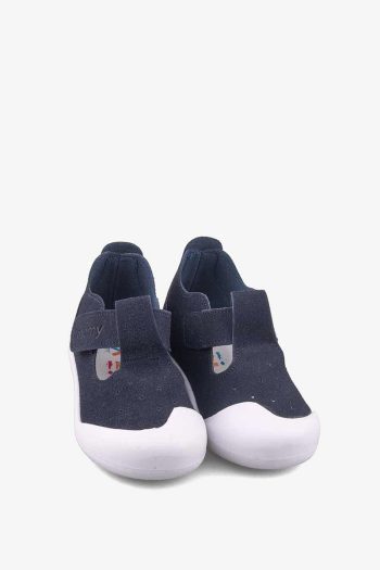 Navy Blue First Steps Baby Sandals